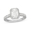 Thumbnail Image 1 of Neil Lane Artistry Heritage Emerald-Cut Lab-Grown Diamond Halo Engagement Ring 2-3/4 ct tw Platinum