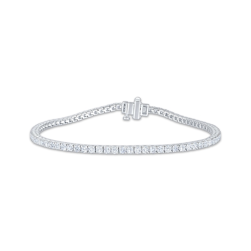 Diamond Tennis Bracelet 3 ct tw 10K White Gold 7"