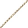 Thumbnail Image 3 of Hollow Rope & Box Chain Bracelet 2.46mm 10K Two-Tone Gold 7.5&quot;