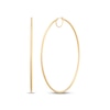 Thumbnail Image 1 of Hollow Hoop Earrings 10K Yellow Gold 80mm