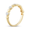 Thumbnail Image 2 of Diamond Sideways Hearts Ring 1/10 ct tw 10K Yellow Gold