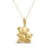 Thumbnail Image 1 of Koala & Baby Necklace 14K Yellow Gold 18&quot;