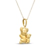 Thumbnail Image 2 of Koala & Baby Necklace 14K Yellow Gold 18&quot;