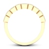 Thumbnail Image 2 of Emerald Ring 1/20 ct tw Diamonds 10K Yellow Gold