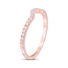 Thumbnail Image 1 of THE LEO First Light Diamond Contoured Wedding Band 1/5 ct tw 14K Rose Gold