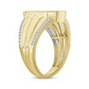 Thumbnail Image 1 of Men's Diamond Octagon Ring 1/4 ct tw 10K Yellow Gold