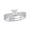 Thumbnail Image 1 of Princess-Cut Diamond Bridal Set 1 ct tw 18K White Gold