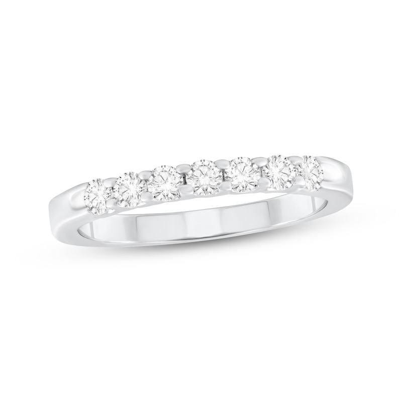 Main Image 1 of Diamond Seven-Stone Anniversary Ring 1/2 ct tw Platinum