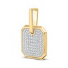 Thumbnail Image 2 of Multi-Diamond Polygon Charm 1 ct tw 10K Yellow Gold