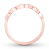 Thumbnail Image 2 of Diamond Wedding Band 1/20 ct tw Round-cut 10K Rose Gold