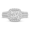 Thumbnail Image 1 of Diamond Engagement Ring 1-1/3 cts tw Round-cut 14K White Gold