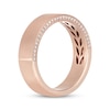 Thumbnail Image 2 of Neil Lane Men's Diamond Wedding Band 1/5 ct tw 14K Rose Gold