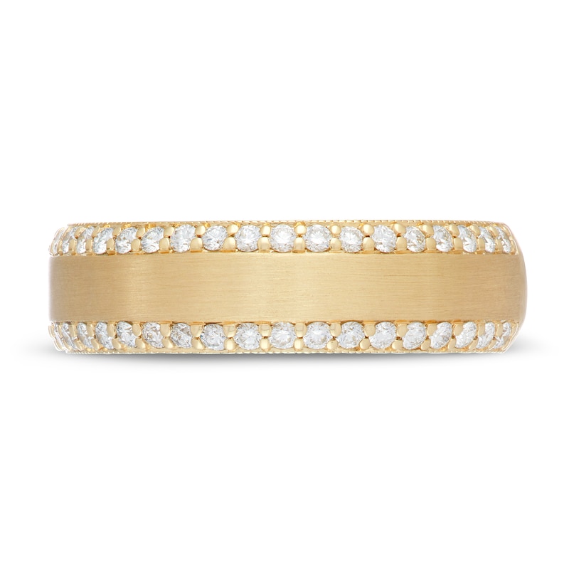 Main Image 3 of Neil Lane Men's Diamond Wedding Band 1/2 ct tw 14K Yellow Gold