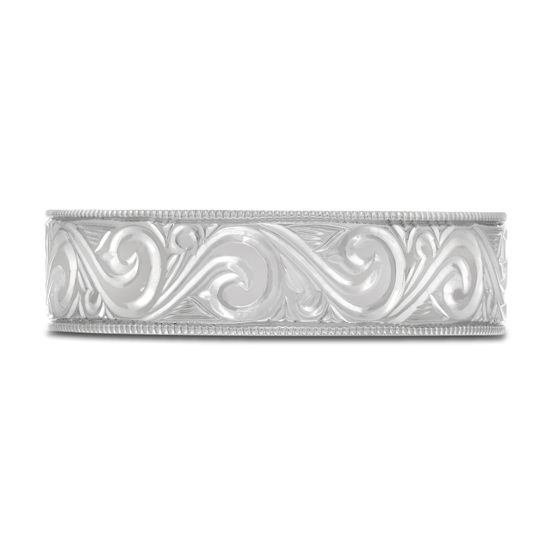 Main Image 2 of Neil Lane Men's Diamond Anniversary Band 1/4 ct tw Round-Cut 14K White Gold