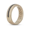 Thumbnail Image 2 of Neil Lane Men's Black Diamond Wedding Band 1/4 ct 14K Yellow Gold