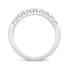 Thumbnail Image 2 of Diamond Anniversary Ring 1/2 ct tw 10K White Gold