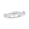 Thumbnail Image 0 of Diamond Crossover Ring 1/3 ct tw 10K White Gold