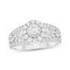 Thumbnail Image 0 of Round-Cut Diamond Three-Stone Engagement Ring 1 ct tw 14K White Gold