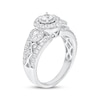 Thumbnail Image 1 of Round-Cut Diamond Three-Stone Engagement Ring 1 ct tw 14K White Gold