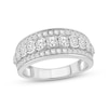 Thumbnail Image 1 of Diamond Three-Row Anniversary Ring 1 ct tw 10K White Gold