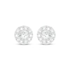 Thumbnail Image 2 of Lab-Grown Diamonds by KAY Halo Stud Earrings 2 ct tw 10K White Gold