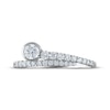 Thumbnail Image 3 of Milestones Diamond Bypass Anniversary Ring 1/2 ct tw 14K White Gold