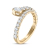 Thumbnail Image 2 of Milestones Diamond Bypass Anniversary Ring 1-1/2 ct tw 14K Yellow Gold