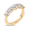 Thumbnail Image 2 of Lab-Grown Diamonds by KAY Graduated Five-Stone Anniversary Ring 2 ct tw 14K Yellow Gold