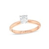 Thumbnail Image 1 of Solitaire Engagement Ring 1/2 Carat Diamond 14K Rose Gold (I/I2)