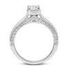 Thumbnail Image 2 of Diamond Solitaire Engagement Ring 1 ct tw Round-cut 10K White Gold (J/I3)