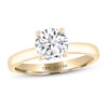 Thumbnail Image 1 of THE LEO Artisan Diamond Solitaire Engagement Ring 1-1/2 ct tw Round-cut 14K Yellow Gold