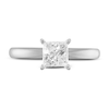 Thumbnail Image 2 of Diamond Solitaire Engagement Ring 1 ct tw Princess-cut 10K White Gold (J/I3)