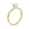 Thumbnail Image 2 of Diamond Solitaire Ring 1/2 carat Round-cut 14K Yellow Gold (J/I2)