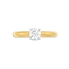 Thumbnail Image 3 of Diamond Solitaire Ring 1/2 carat Round-cut 14K Yellow Gold (J/I2)