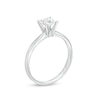 Thumbnail Image 2 of Diamond Solitaire Ring 1/2 carat Princess-cut 14K White Gold (J/I2)