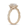 Thumbnail Image 5 of Neil Lane Artistry Pear-Shaped Lab-Grown Diamond Halo Engagement Ring 1-3/4 ct tw 14K Yellow Gold