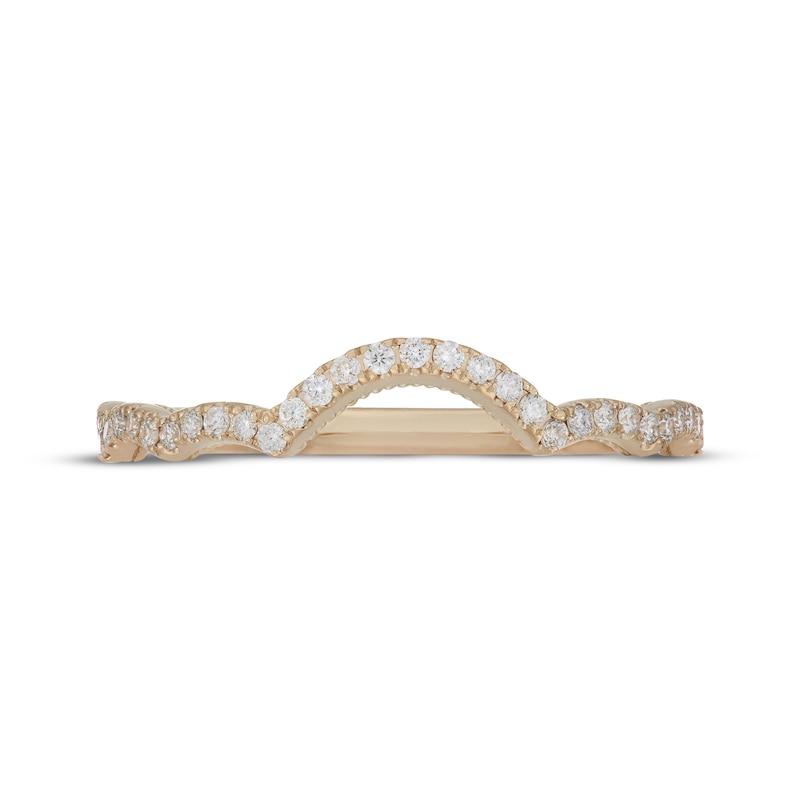 Main Image 9 of Neil Lane Artistry Lab-Grown Diamond Wedding Band 1/6 ct tw 14K Yellow Gold