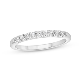 Diamond Anniversary Ring 1/4 ct tw 10K White Gold