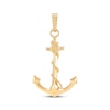 Thumbnail Image 1 of Anchor & Rope Necklace Charm 10K Yellow Gold