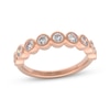 Thumbnail Image 0 of THE LEO First Light Diamond Bezel Anniversary Ring 3/4 ct tw 14K Rose Gold