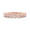Thumbnail Image 2 of THE LEO First Light Diamond Bezel Anniversary Ring 3/4 ct tw 14K Rose Gold