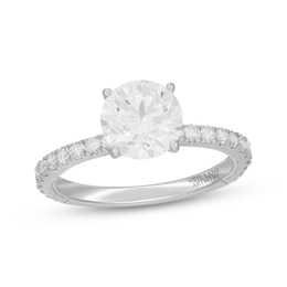 Neil Lane Artistry Round-Cut Lab-Created Diamond Engagement Ring 2-1/2 ct tw 14K White Gold