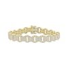 Thumbnail Image 1 of Men's Diamond Link Bracelet 2 ct tw 10K Yellow Gold 8.5&quot;