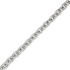 Thumbnail Image 1 of Solid Forzatina Chain Bracelet 6.8mm Sterling Silver 7.5&quot;