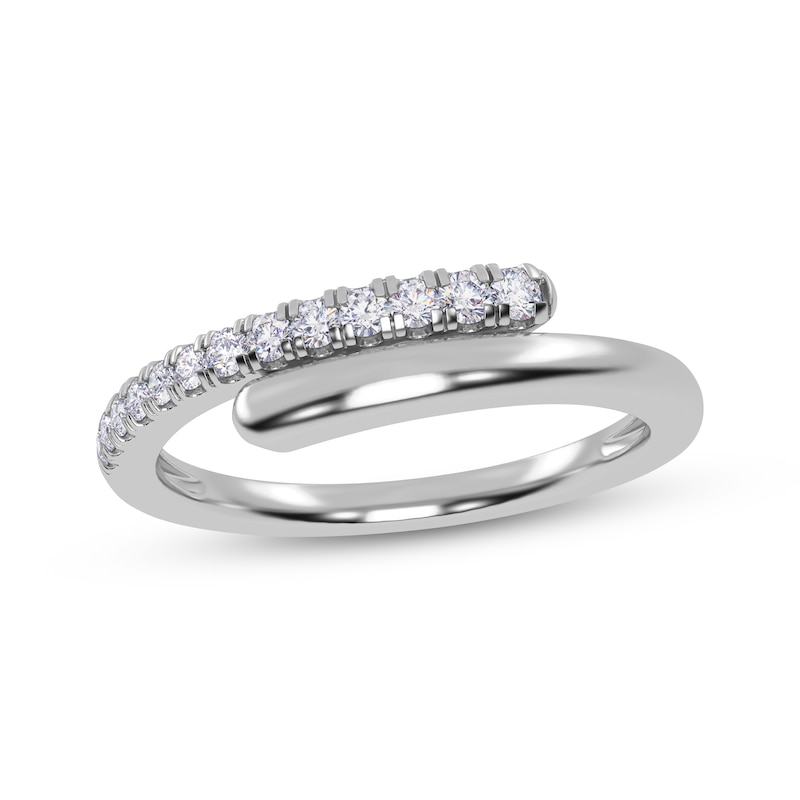 Main Image 1 of Diamond Wrap Ring 1/6 ct tw 14K White Gold