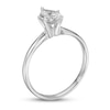 Thumbnail Image 2 of Certified Diamond Solitaire 1 ct Pear-shaped 14K White Gold (I/I1)