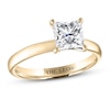 Thumbnail Image 1 of THE LEO Artisan Diamond Solitaire Engagement Ring 1-1/2 ct tw Princess-cut 14K Yellow Gold