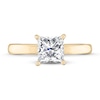 Thumbnail Image 2 of THE LEO Artisan Diamond Solitaire Engagement Ring 1-1/2 ct tw Princess-cut 14K Yellow Gold