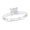 Thumbnail Image 0 of THE LEO First Light Diamond Princess-Cut Solitaire Engagement Ring 1 ct tw 14K White Gold
