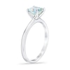 Thumbnail Image 1 of THE LEO First Light Diamond Princess-Cut Solitaire Engagement Ring 1 ct tw 14K White Gold